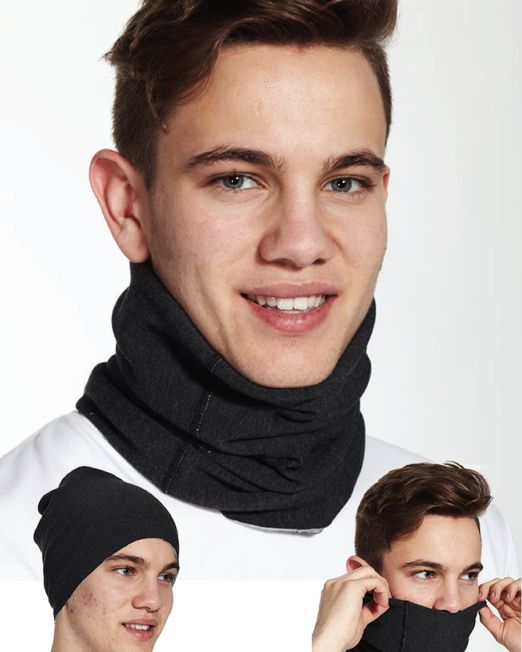 Style# 697 - Hunter Bamboo, Merino Wool Fleece Buffee Multi Functional