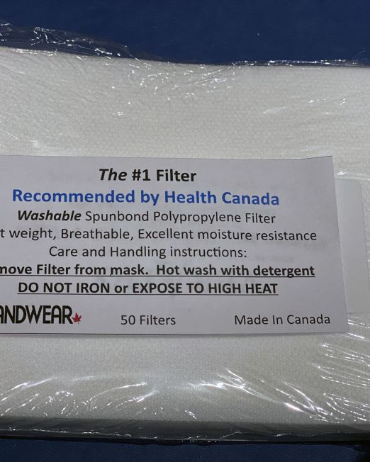 Spun Bond Polypropylene filters.  #1 Filter recommended by Health Canada